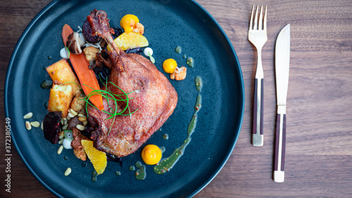 Fotografie Confit Duck Leg