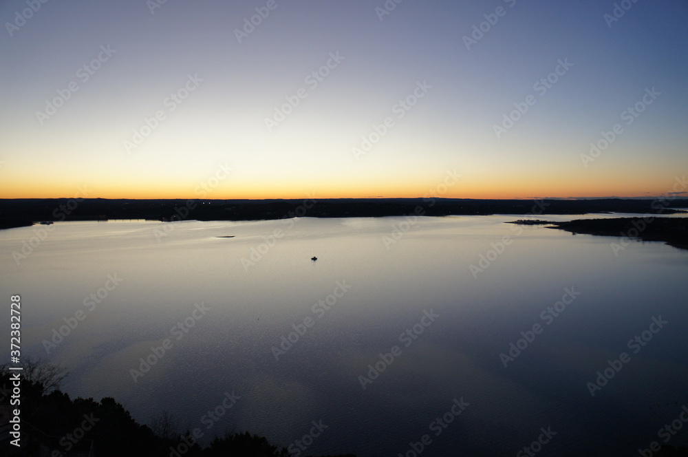 Lake Travis Sunset, Texas