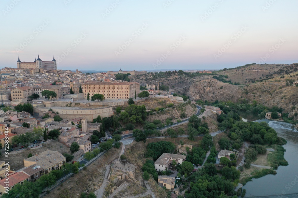 Fototapeta premium Toledo y Tajo