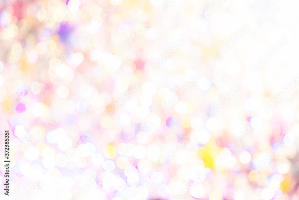 Blurry abstract background with bokeh
