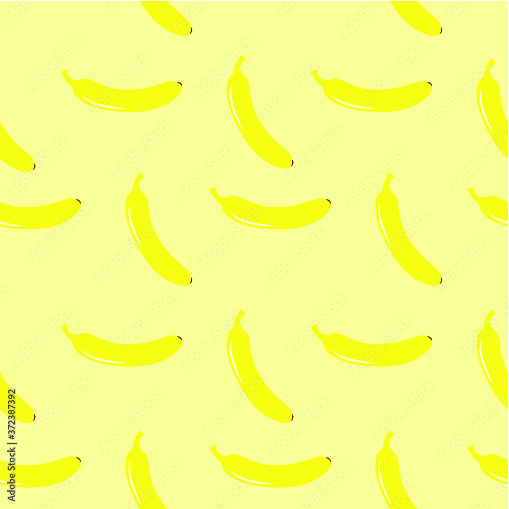 Vector illustration banana web icon set. and background