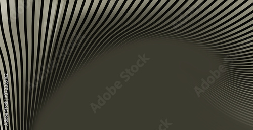 Abstract compositions with lines for the background. 3d rendering.