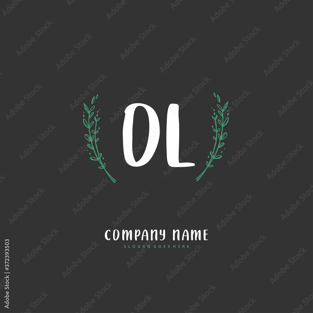 O L OL Initial handwriting and signature logo design with circle. Beautiful design handwritten logo for fashion, team, wedding, luxury logo. O L OL Initial handwriting and signature logo design with circle. Beautiful design handwritten logo for fashion, team, wedding, luxury logo.