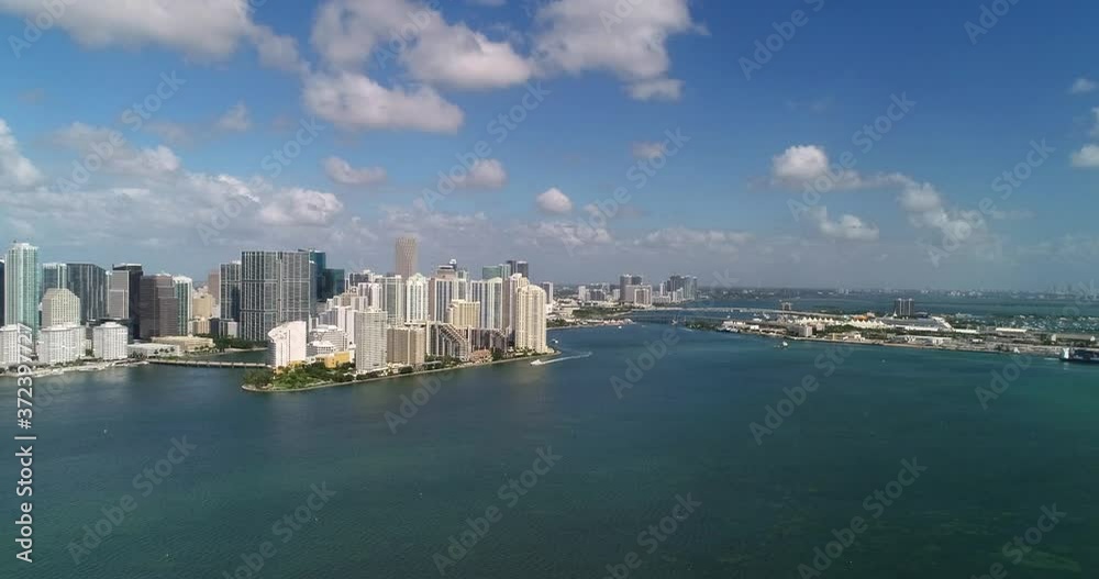 Downtown Miami - Ocean East - Drone Aerial - South Florida Downtown Miami - Ocean East - Drone Aerial - South Florida