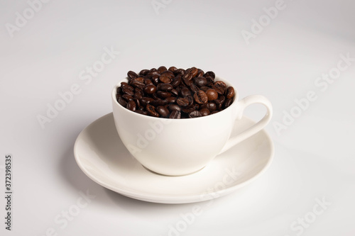 cup of coffee beans
