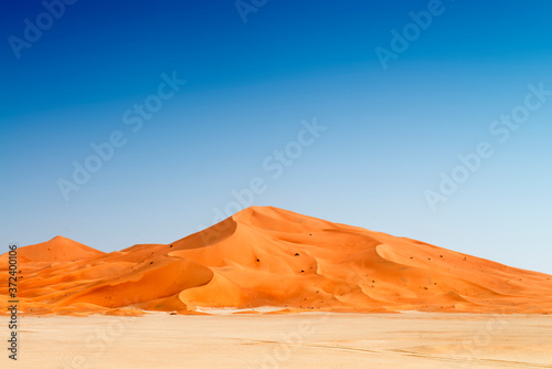 Sand Dunes in Middle East - Oman