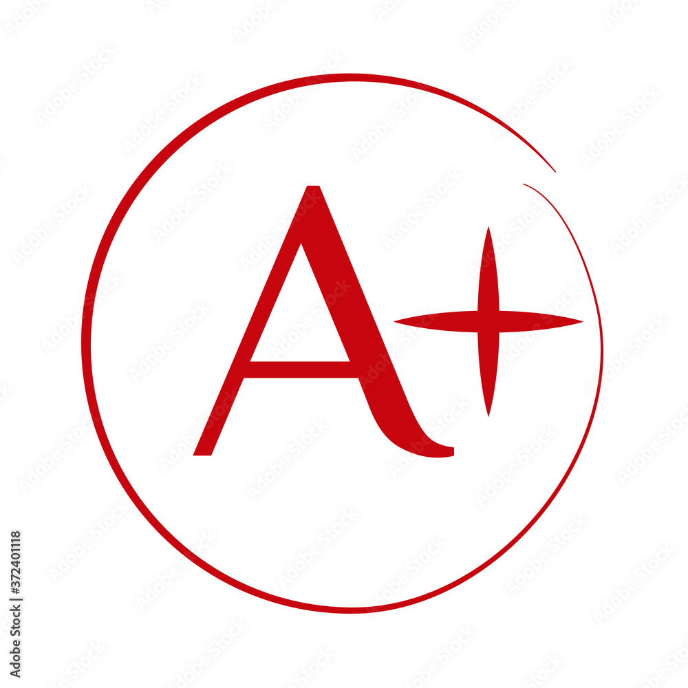 Examination score. School assessment. School concept. Outline vector of education icons