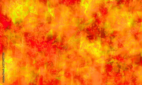 Yellow, orange abstract background. hand painting .autumun colors