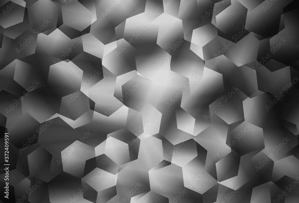 Light Gray vector abstract polygonal background. Light Gray vector abstract polygonal background.