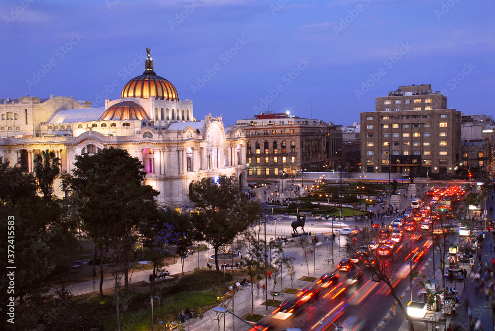 Fototapeta premium Palacio de las Bellas Artes CDMX