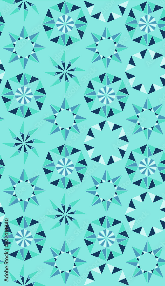 Seamless pattern in summer colors. Seamless pattern in summer colors.