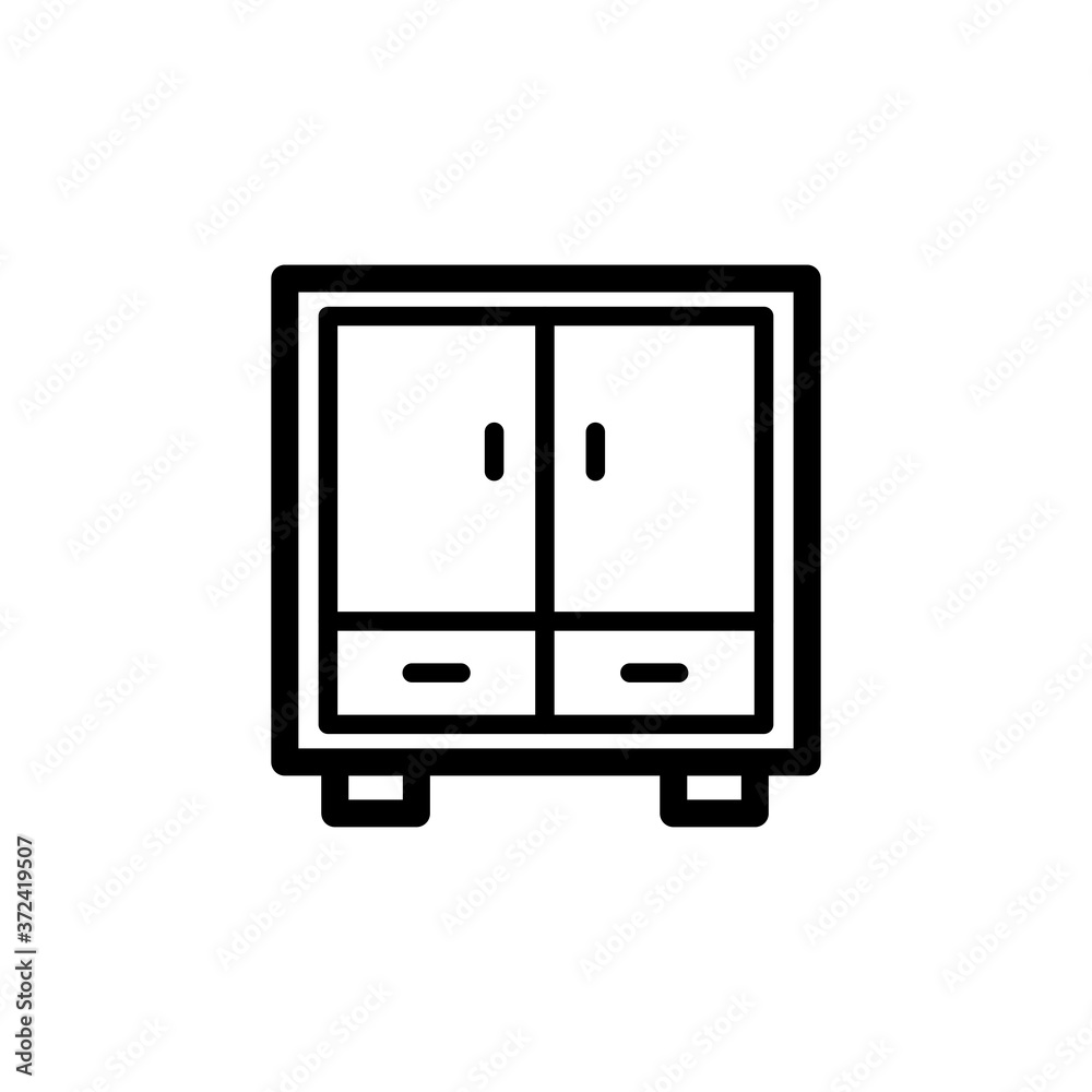 cabinet icon vector design trendy cabinet icon vector design trendy