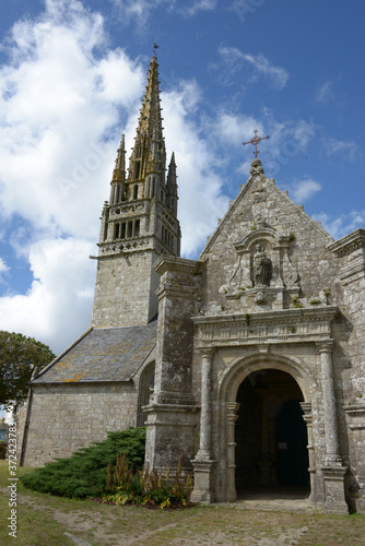Église Notre-Dame de la Clarté et Saint-Budoc à Beuzec-Cap-Sizun dans le Finstère en Bretagne