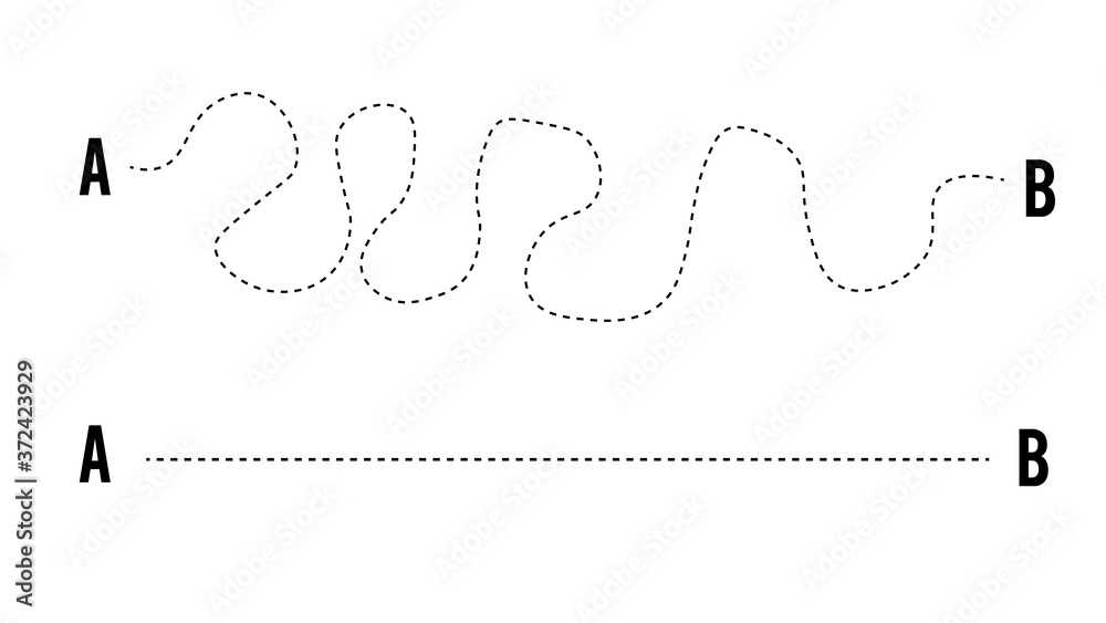 oute dotted lines. Tourism and travel. oute dotted lines. Tourism and travel.