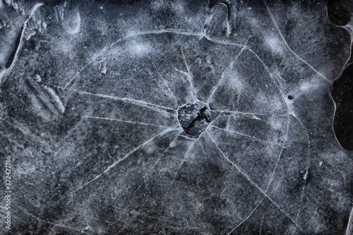 crushed ice glass cracks background  abstract seasonal background  pieces of ice crushed sharp overlay