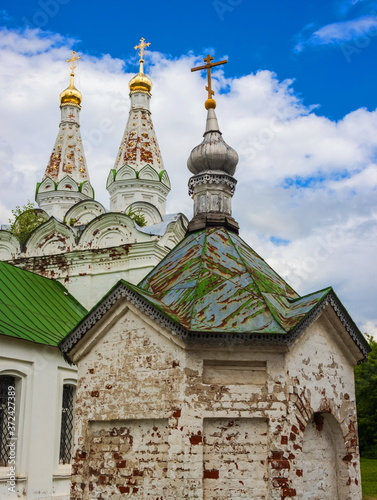 Orthodox Church in the ancient Kremlin of Ryazan. Russia.