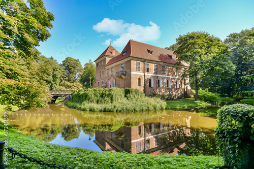 Castle in Oporow in central Poland. photo