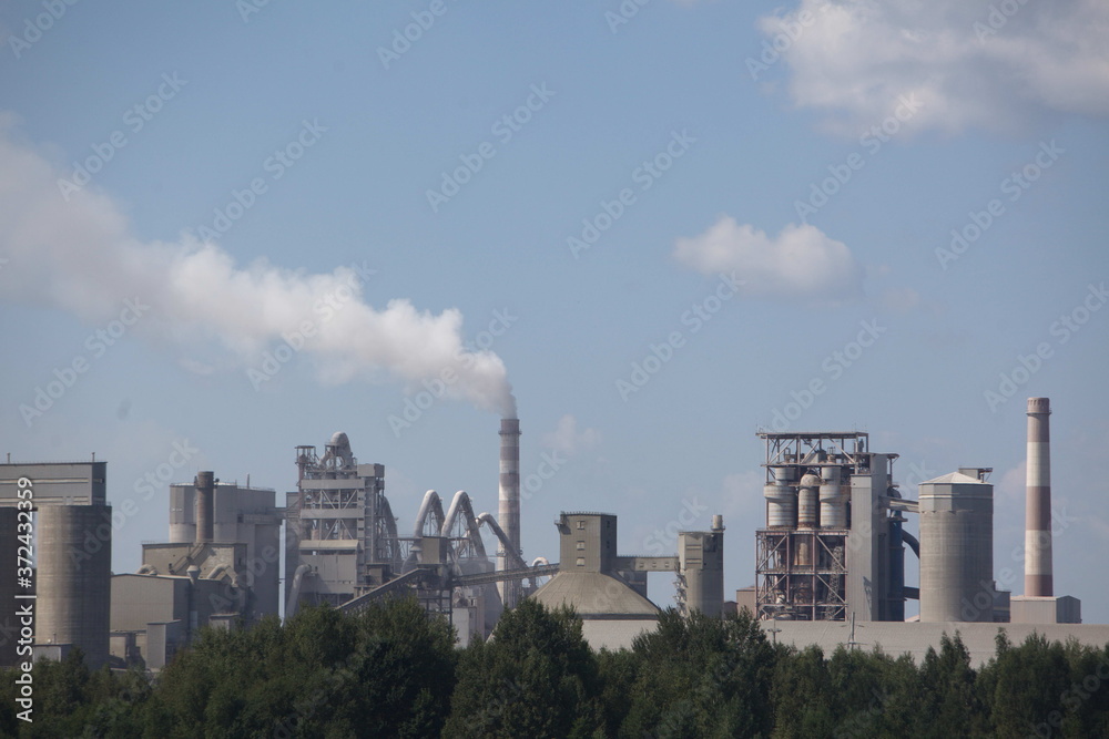 cement plant factory manufacturing industrial