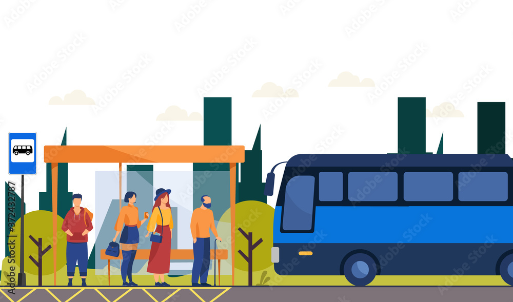 school bus, Bus station, Bus line