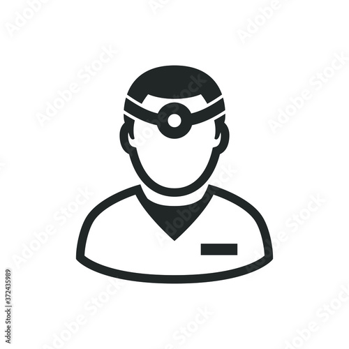 Male dentist icon