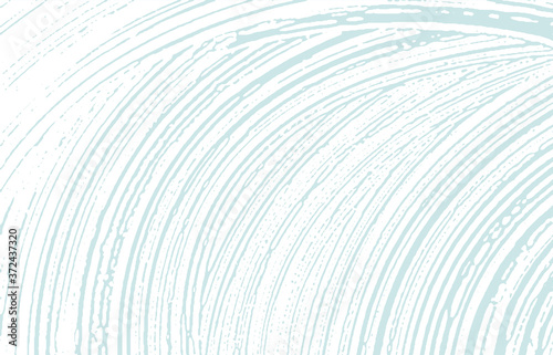 Grunge texture. Distress blue rough trace. Classy 