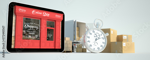 Billede på lærred Online shop speedy delivery