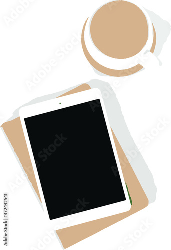 Coffee with I tablet © Sriarthy