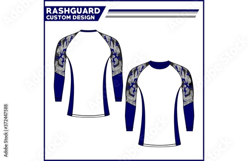 Rash Guard Custom Design Camo