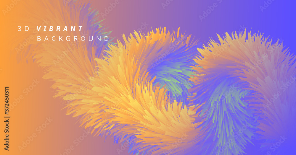 Dynamic Color Poster. Flow Pattern. Gradient Dynamic Color Poster. Flow Pattern. Gradient