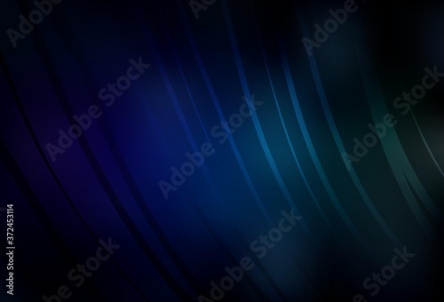 Dark Blue, Green vector template with wry lines.