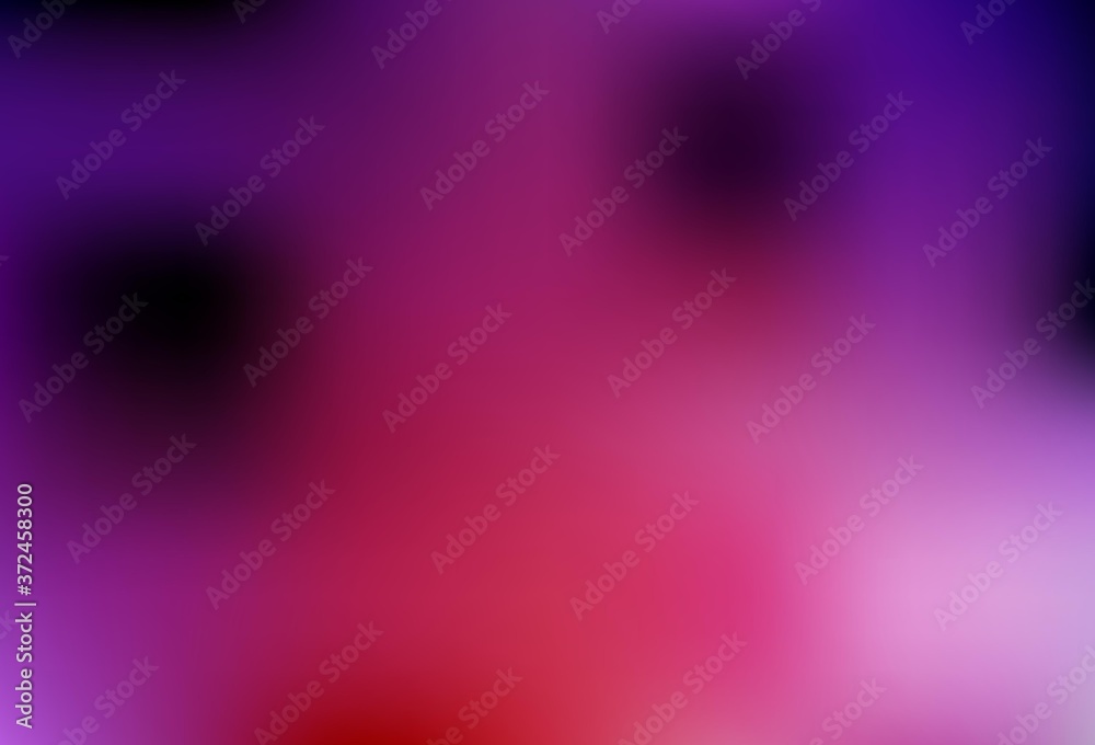 Light Pink, Red vector colorful blur backdrop.