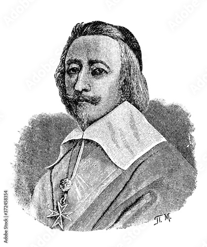 Cardinal Richelieu, was a French clergyman and statesmanin the old book Encyclopedic dictionary by A. Granat, vol. 8, S. Petersburg, 1903