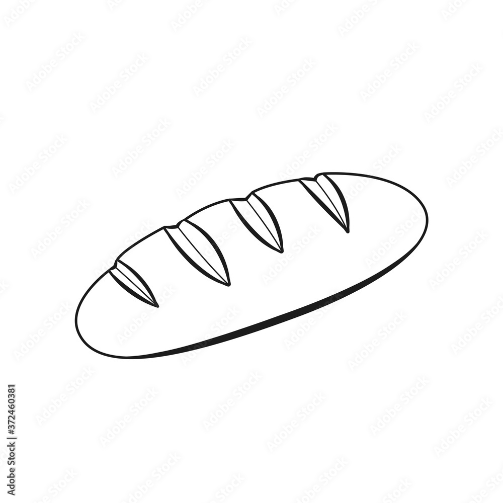 Bread Icon template black colour editable. Bread Icon symbol Flat vector illustration for graphic and web design. Bread Icon template black colour editable. Bread Icon symbol Flat vector illustration for graphic and web design.