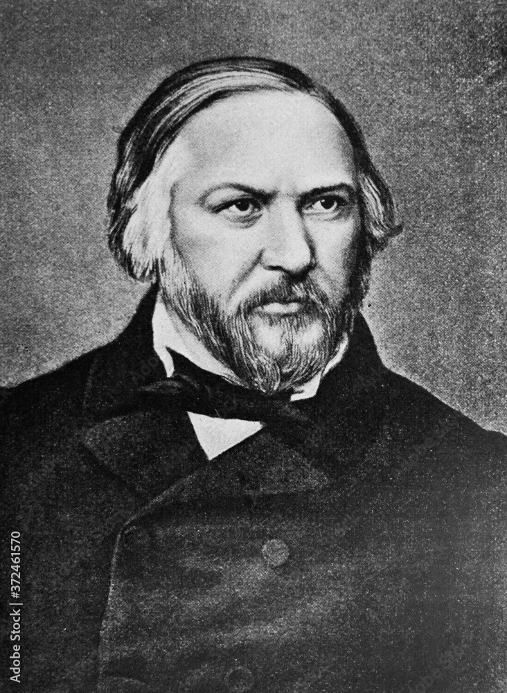 Mikhail Glinka, was the first Russian composer in the old book Biographies of famous composers by A. Ilinskiy, Moscow, 1904