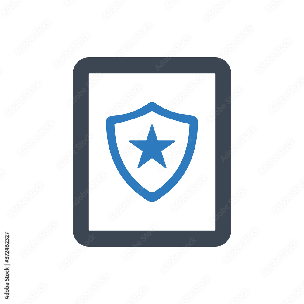 Crime investigation report icon ( vector illustration ) Crime investigation report icon ( vector illustration )