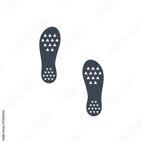 Footprint icon ( vector illustration )