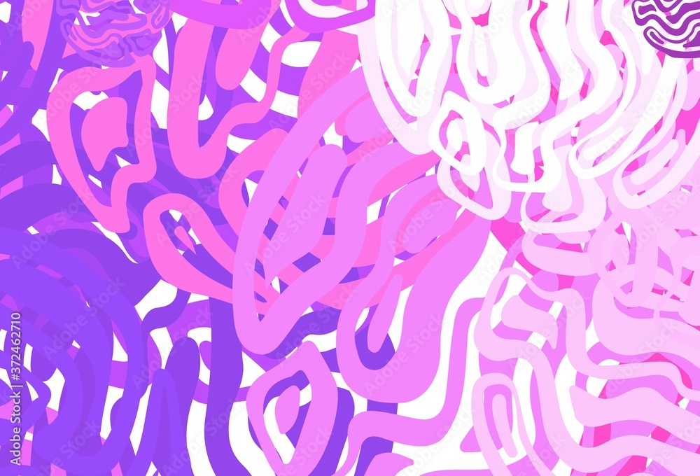 Light Pink, Blue vector backdrop with memphis shapes. Light Pink, Blue vector backdrop with memphis shapes.