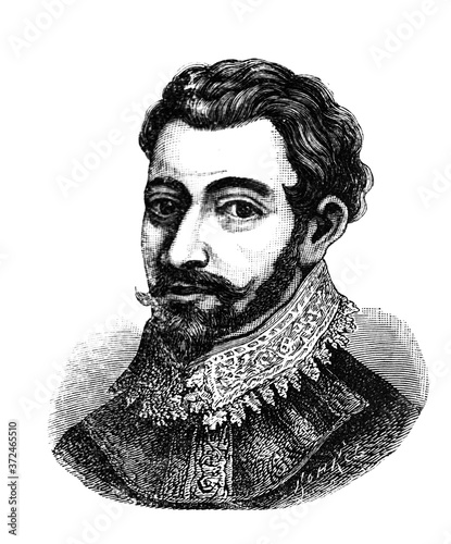 Francis Drake, was an English sea captain, privateer, naval officer and explorer in the old book Encyclopedic dictionary by A. Granat, vol. 3, S. Petersburg, 1896