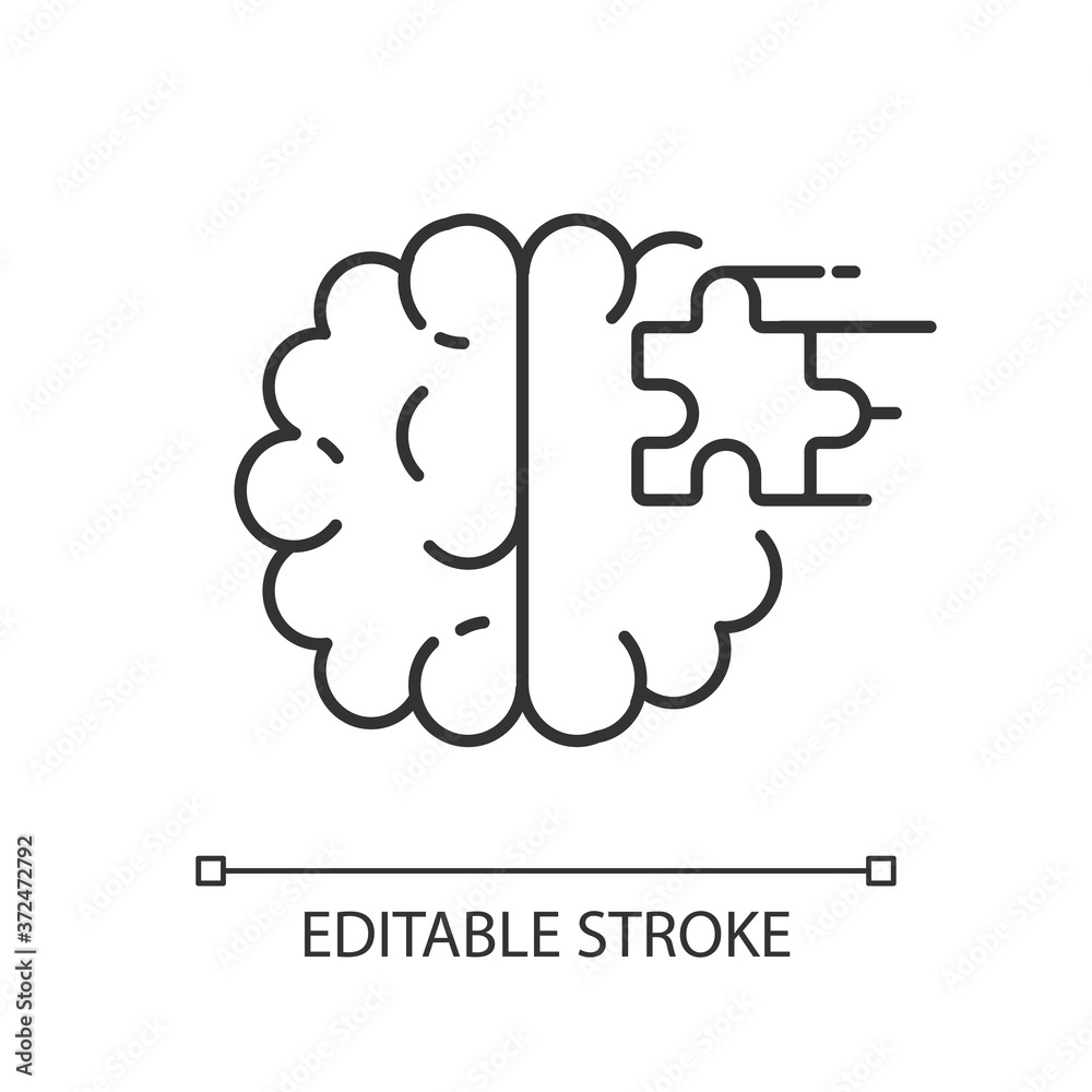 Psychiatric ward linear icon. Mental health hospital. Psychiatric hospital. Asylum. Psychiatrist. Thin line customizable illustration. Contour symbol. Vector isolated outline drawing. Editable stroke Psychiatric ward linear icon. Mental health hospital. Psychiatric hospital. Asylum. Psychiatrist. Thin line customizable illustration. Contour symbol. Vector isolated outline drawing. Editable stroke