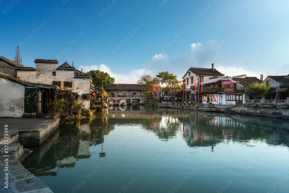 Houses and rivers in Xitang ancient town