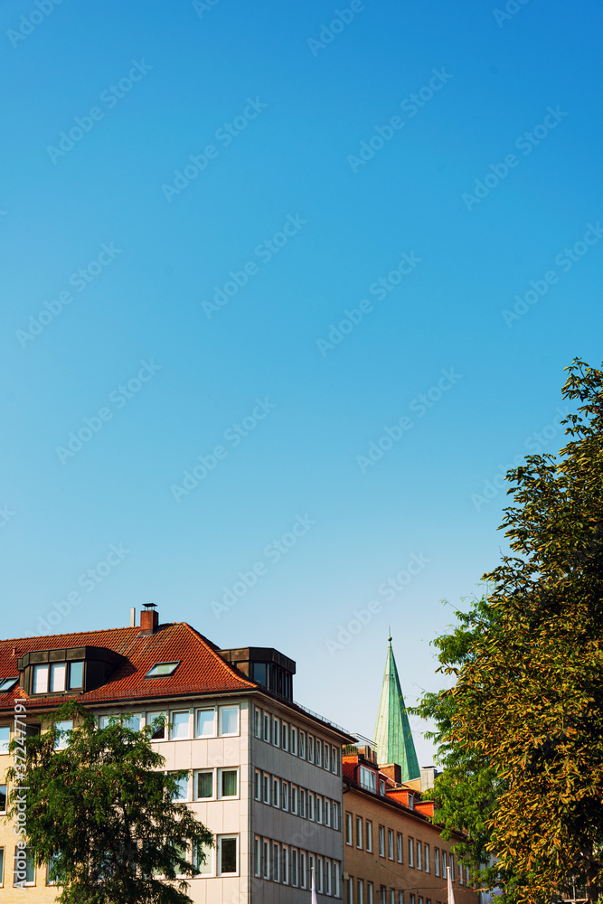 Street view of Downtown Kiel, Germany Street view of Downtown Kiel, Germany
