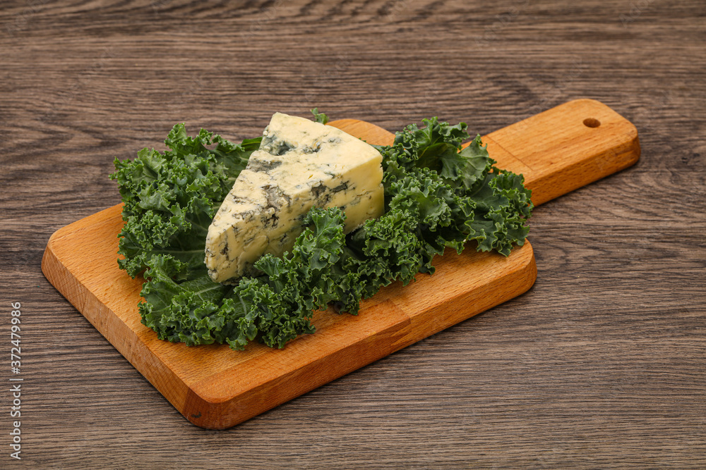 Dairy Blue cheese with mold
