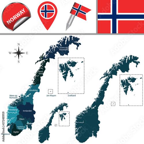 Map of Norway