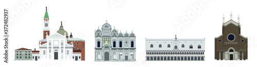 Venice's most popular buildings
