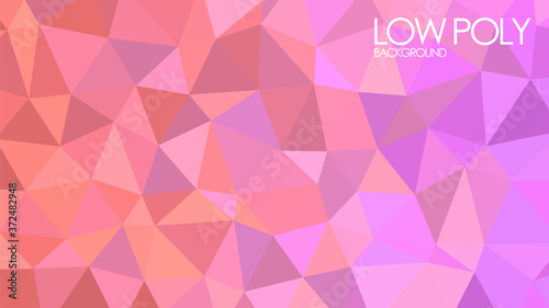 low poly crystal glass rainbow gradient abstract background wallpaper vector graphic design