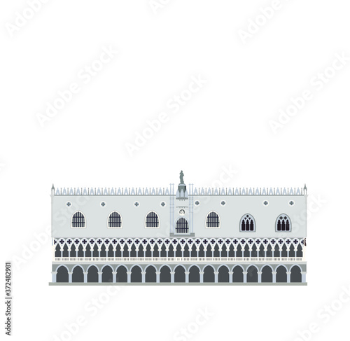 Doge's Palace in Venice,Italy