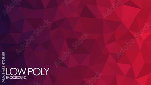 low poly crystal glass rainbow gradient abstract background wallpaper vector graphic design