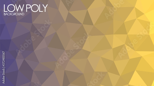 low poly crystal glass rainbow gradient abstract background wallpaper vector graphic design