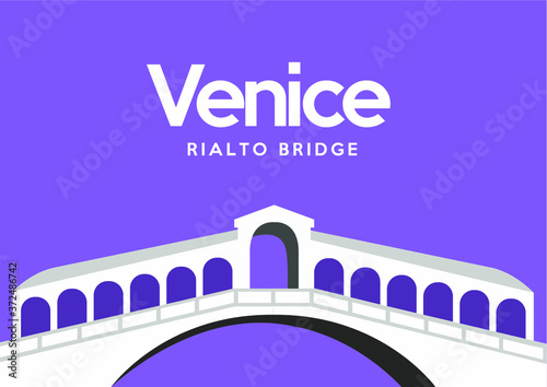 Rialto bridge in Venice,
Italy