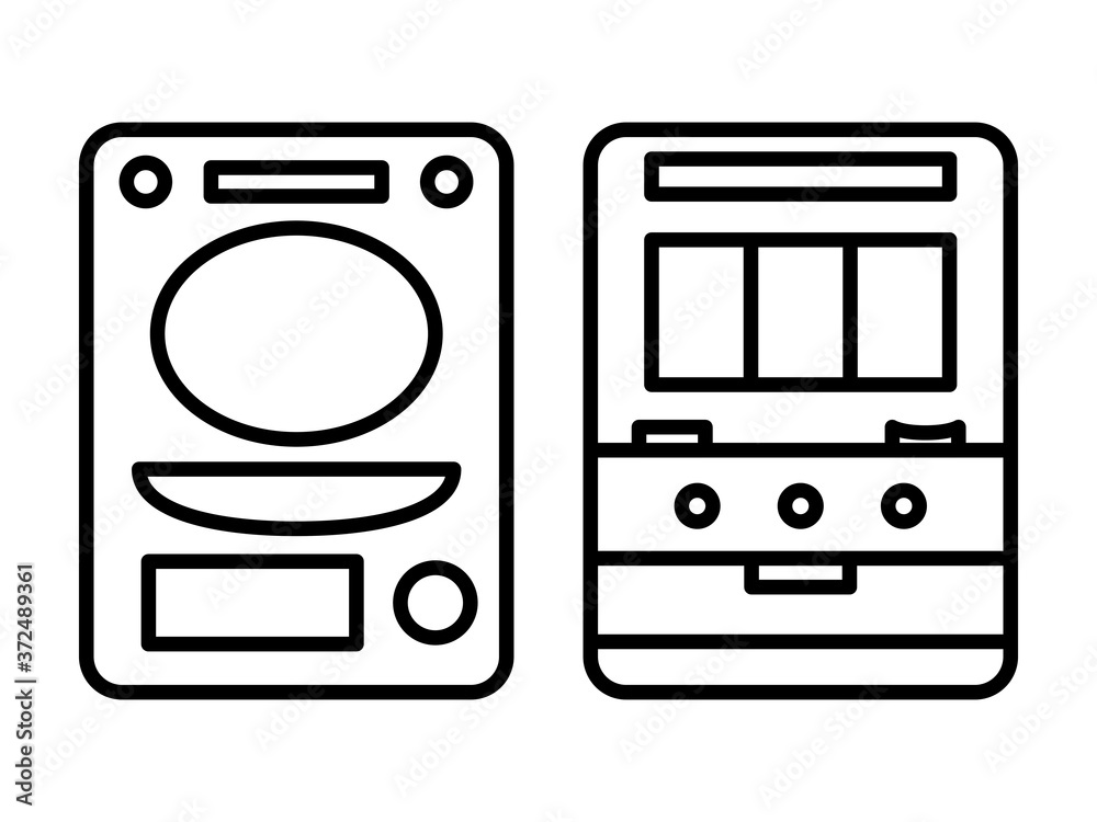 アイコン パチスロ パチンコ スロット イラスト Stock Vector Adobe Stock アイコン パチスロ パチンコ スロット イラスト Stock Vector Adobe Stock